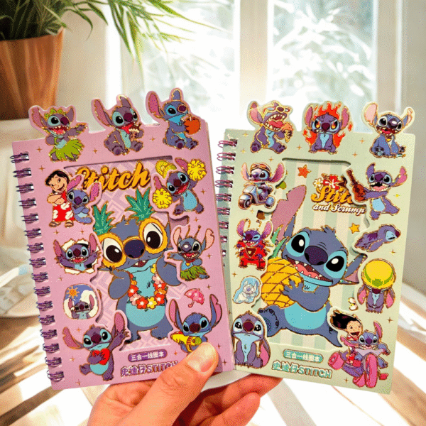 Stitch Temalı Sticker Defteri